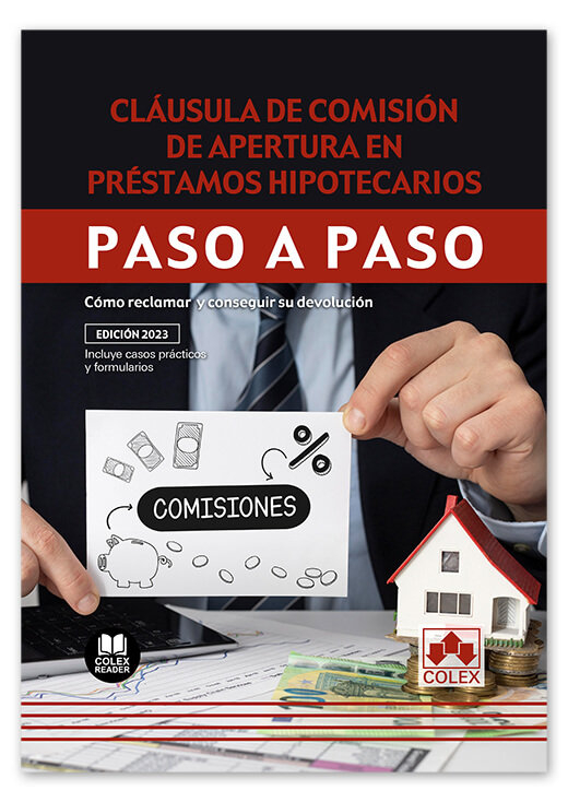 Kniha CLAUSULA DE COMISION DE APERTURA EN PRESTAMOS HIPOTECARIOS. PASO DEPARTAMENTO DE DOCUMENTACION DE IBERLEY