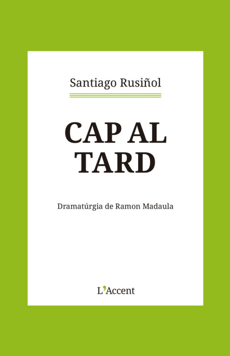 Book CAP AL TARD RUSIÑOL
