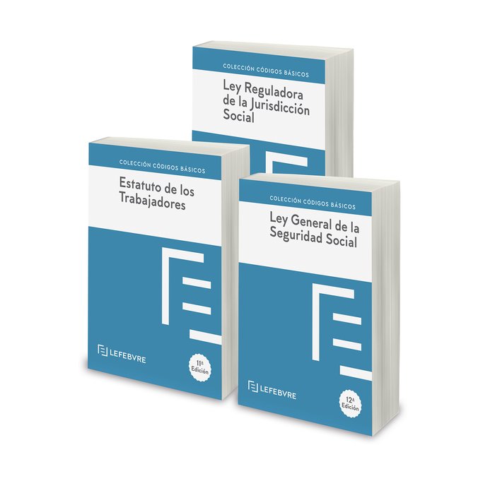 Knjiga PACK CODIGOS BASICOS LABORALES 2023 LEFEBVRE-EL DERECHO