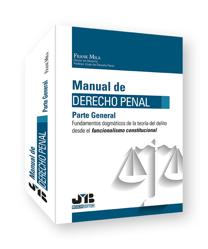 Kniha Manual de Derecho Penal. Parte General FRANK MILA
