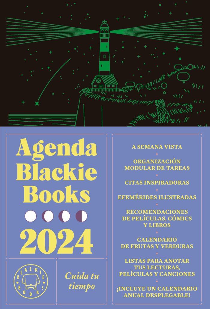 Kniha Agenda Blackie Books 2024 