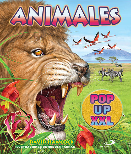 Knjiga ANIMALES POP UP XXL HAWCOCK