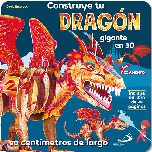 Книга CONSTRUYE TU DRAGON GIGANTE EN 3D HAWCOCK