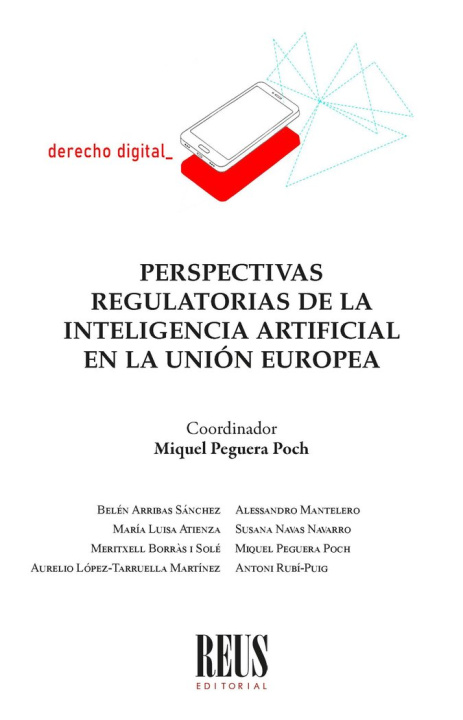 Книга Perspectivas regulatorias de la inteligencia artificial en la UE 