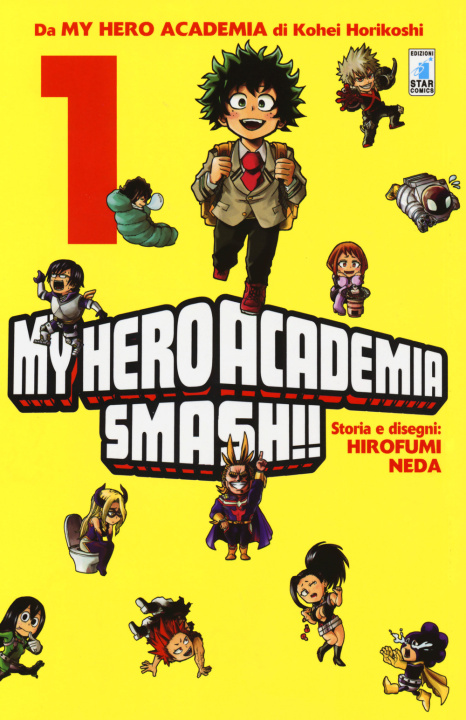 Knjiga My Hero Academia Smash!! Kohei Horikoshi