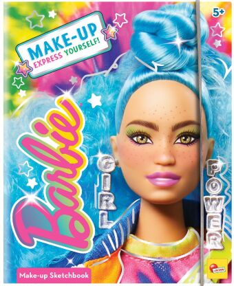 Knjiga Barbie Make-up Sketchbook 