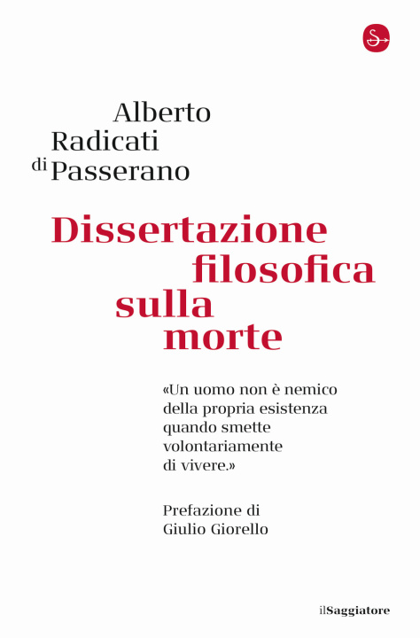 Carte Dissertazione filosofica sulla morte Alberto Radicati di Passerano