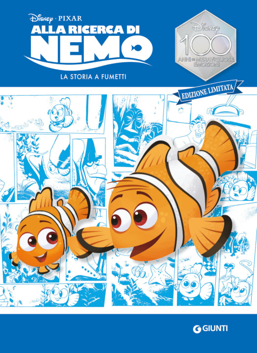Carte Alla ricerca di Nemo. La storia a fumetti. Disney 100. Ediz. limitata 