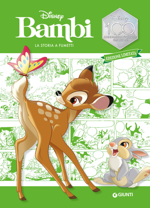 Книга Bambi. La storia a fumetti. Disney 100. Ediz. limitata 