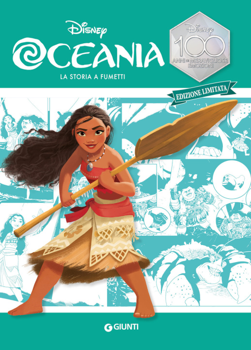 Carte Oceania. La storia a fumetti. Disney 100. Ediz. limitata 