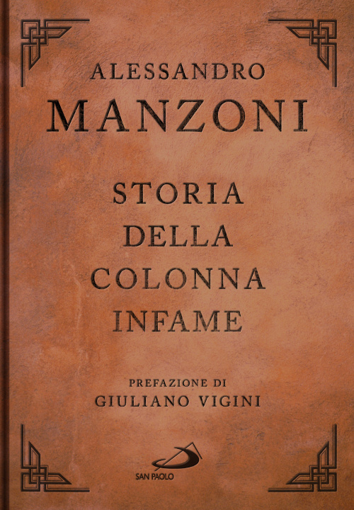 Kniha storia della colonna infame Alessandro Manzoni
