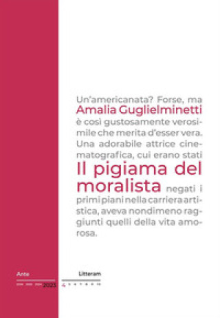 Книга pigiama del moralista Amalia Guglielminetti