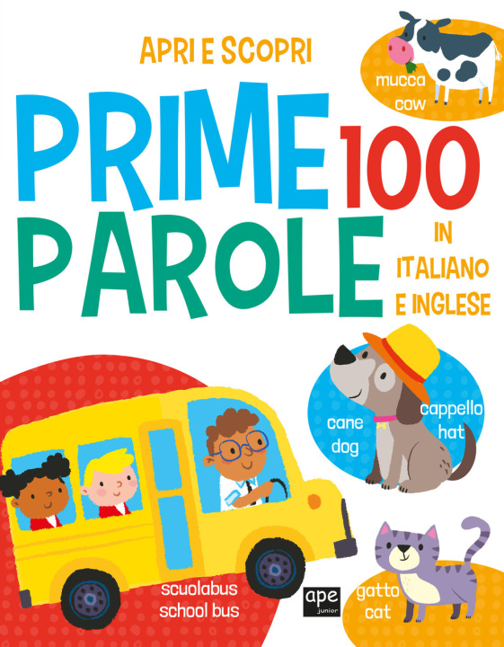 Carte Prime 100 parole. Italiano e inglese 
