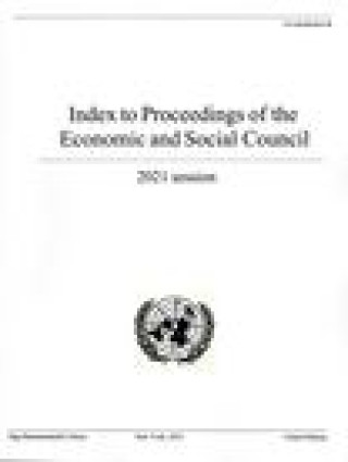 Kniha Index to Proceedings of the Economic and Social Council 20121 