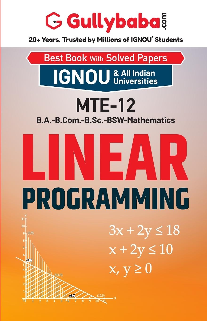 Knjiga MTE-12 Linear Programming Gullybaba.com Panel