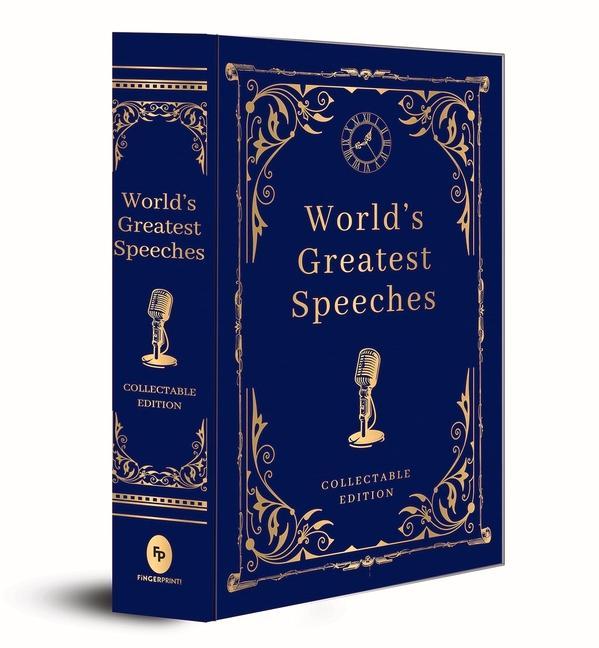 Libro World's Greatest Speeches: Deluxe Hardbound Edition 