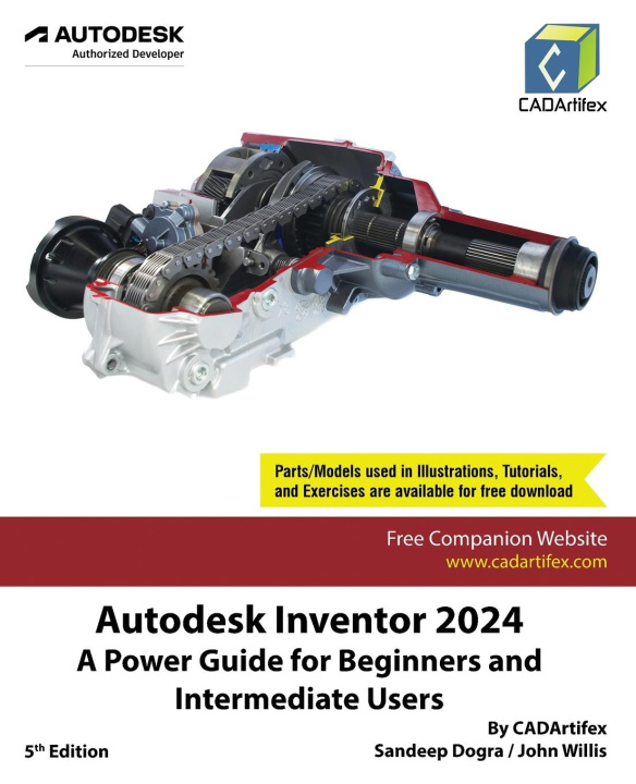 Kniha Autodesk Inventor 2024 Sandeep Dogra