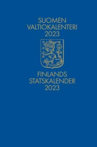 Könyv Suomen valtiokalenteri 2023 - Finlands statskalender 2023 