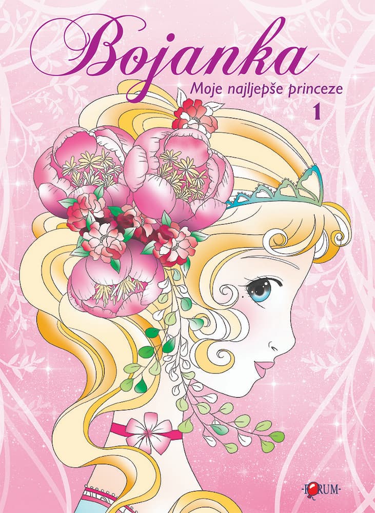 Kniha Bojanka moje najljepše princeze 1-2 Barbara Korthues