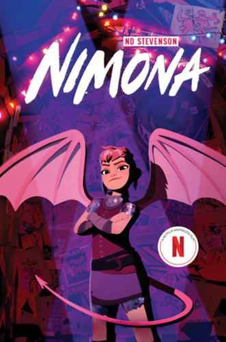Kniha Nimona - Filmes borítóval Noelle Stevenson