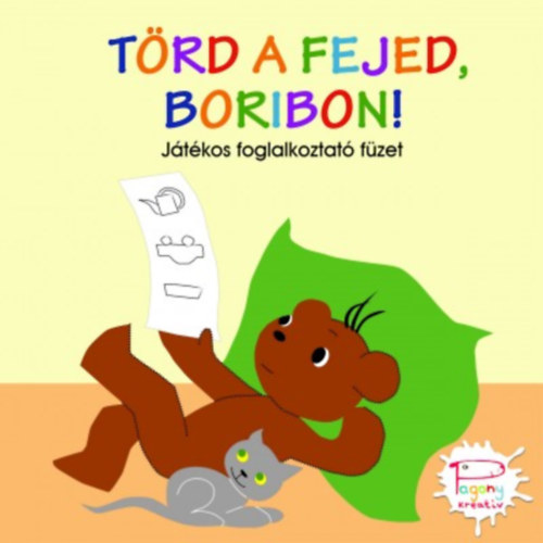 Książka Törd a fejed, Boribon! Marék Veronika