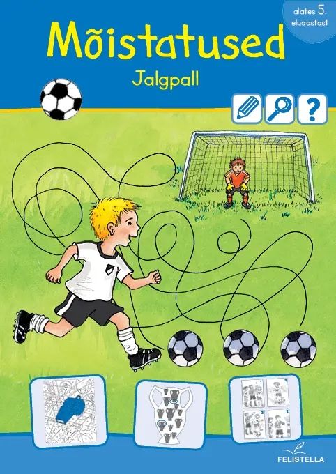 Knjiga Mõistatused. Jalgpall 
