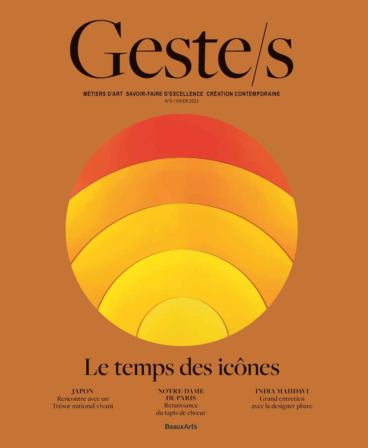 Buch Geste/s : Icônes de l’excellence 