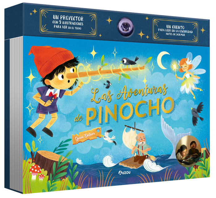 Book Las aventuras de Pinocho. Libro proyector 