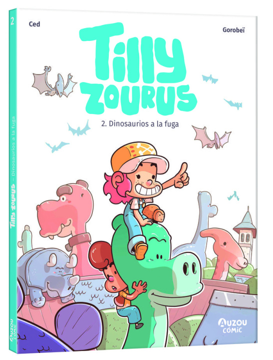 Book Tilly Zourus - Dinosaurios a la fuga CED