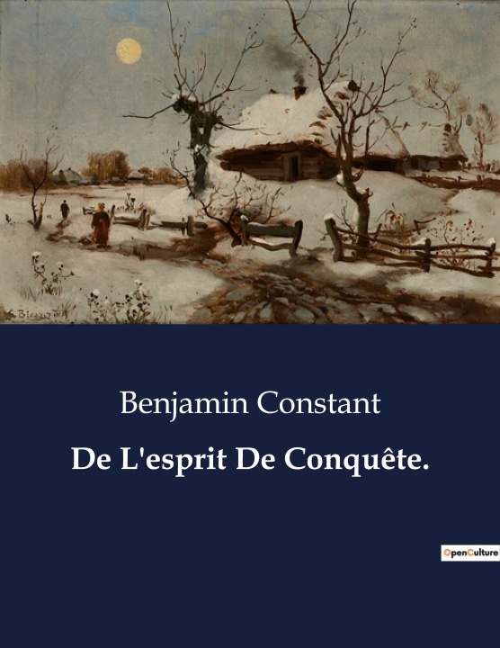 Book De L'esprit De Conqu?te. Constant