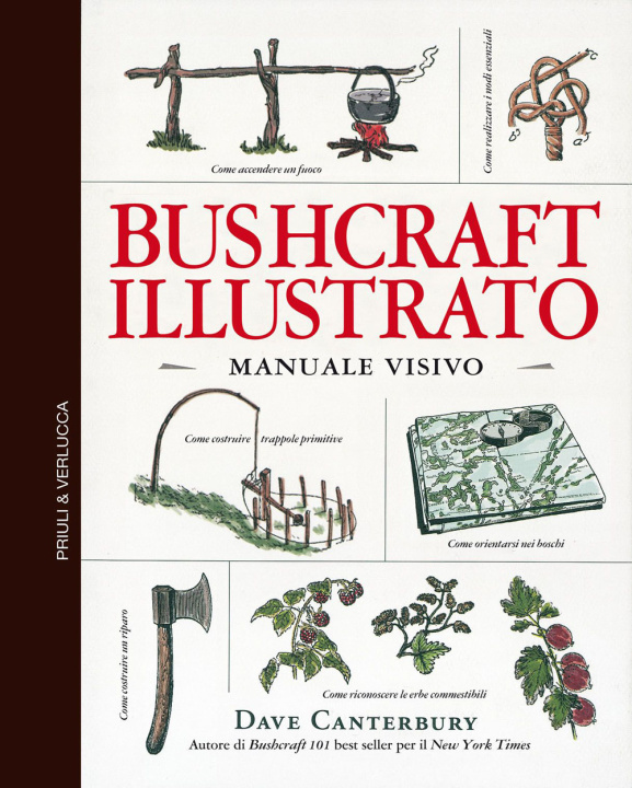 Книга Bushcraft illustrato Dave Canterbury