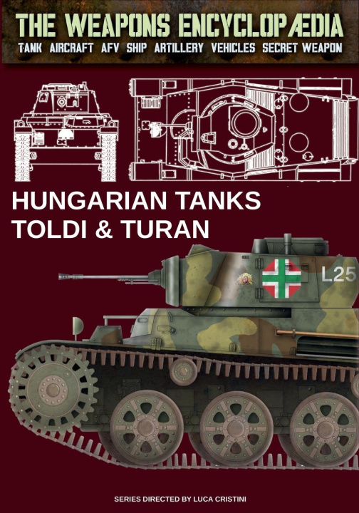 Kniha Hungarian tanks Toldi & Turan 