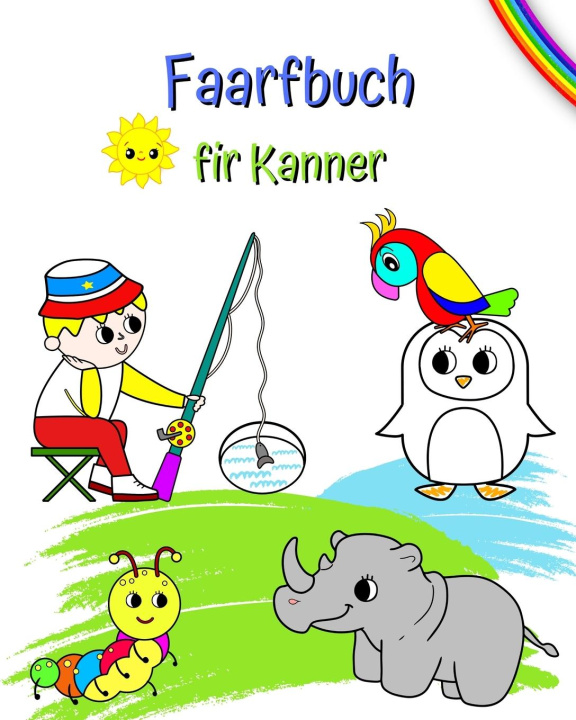 Könyv Faarfbuch fir Kanner 