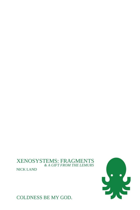 Kniha Xenosystems Fragments 