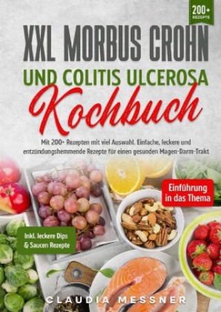 Könyv XXL Morbus Crohn und Colitis Ulcerosa Kochbuch Claudia Messner