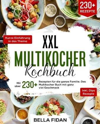 Kniha XXL Multikocher Kochbuch Bella Fidan