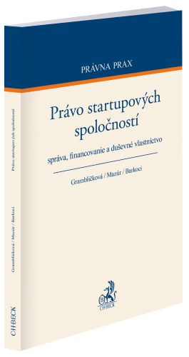 Книга Právo startupových spoločností Barbora Grambličková