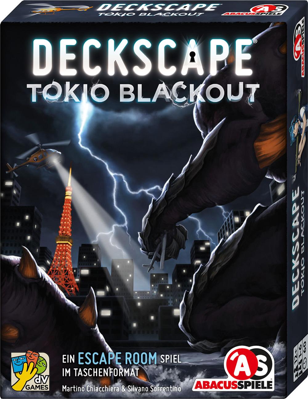 Hra/Hračka Deckscape - Tokio Blackout Silvano Sorrentino