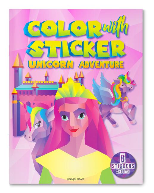 Buch Color with Sticker: Unicorn Adventure Wonder House Books