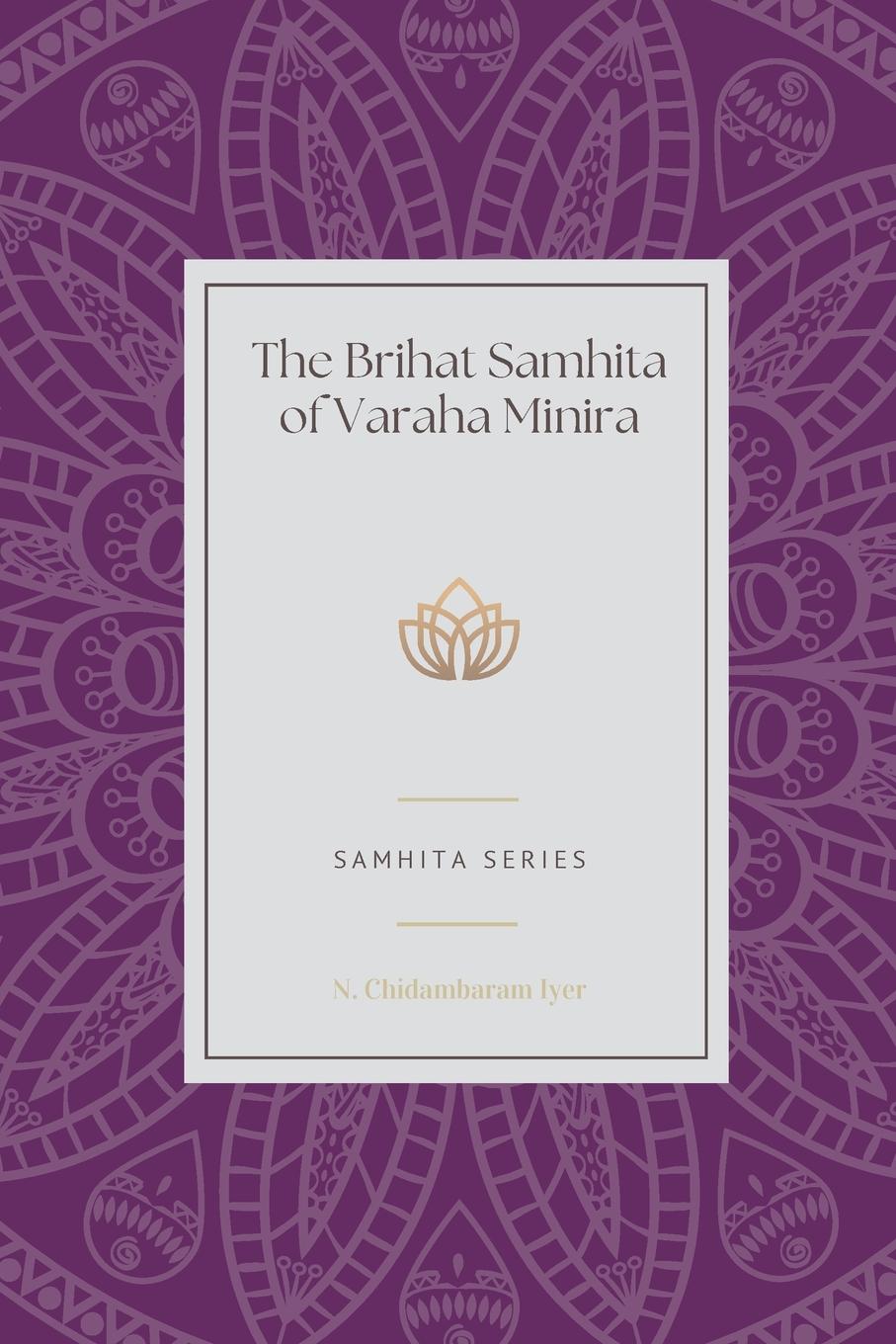 Carte The Brihat Samhita of Varaha Minira 