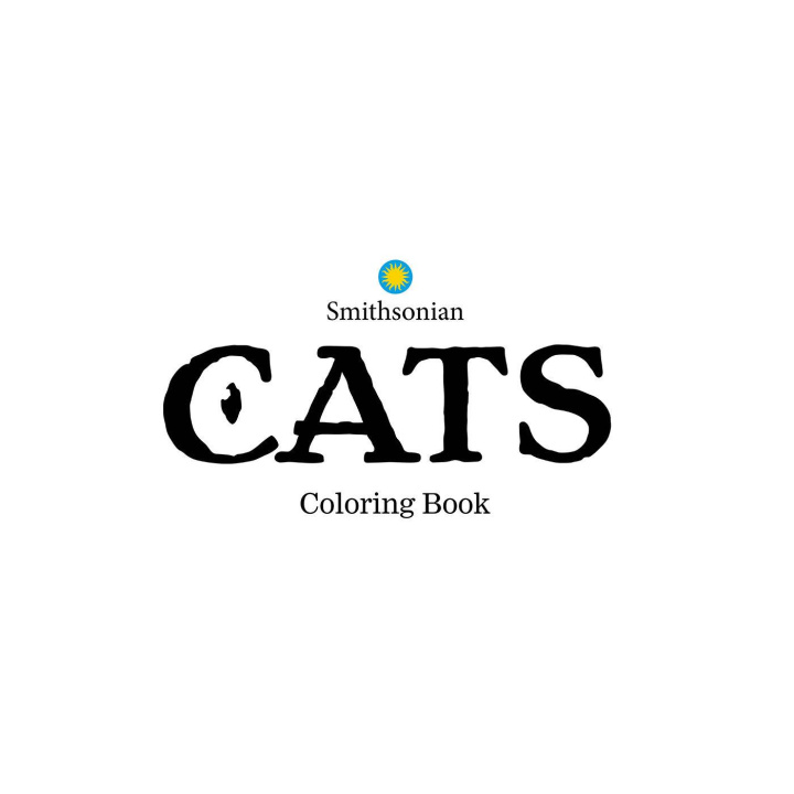 Książka Cats: A Smithsonian Coloring Book Rachel Curtis