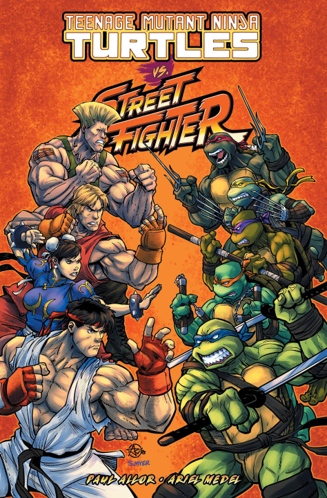 Kniha Teenage Mutant Ninja Turtles vs. Street Fighter Ariel Medel