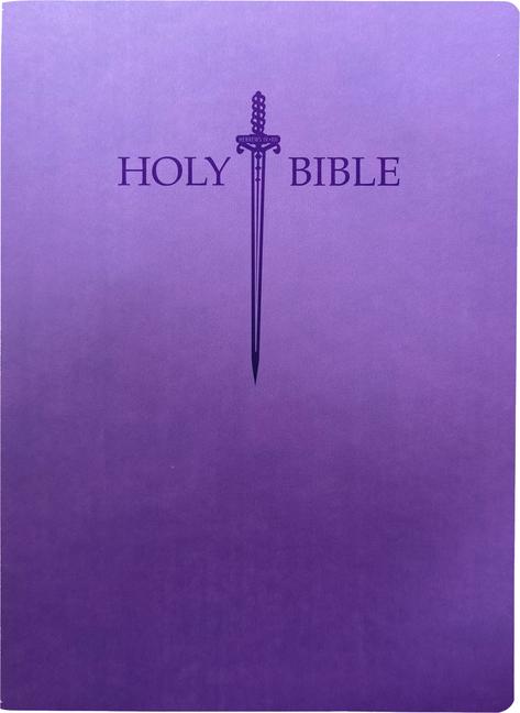 Книга Kjver Sword Holy Bible, Large Print, Royal Purple Ultrasoft, Thumb Index: (King James Version Easy Read, Red Letter) 