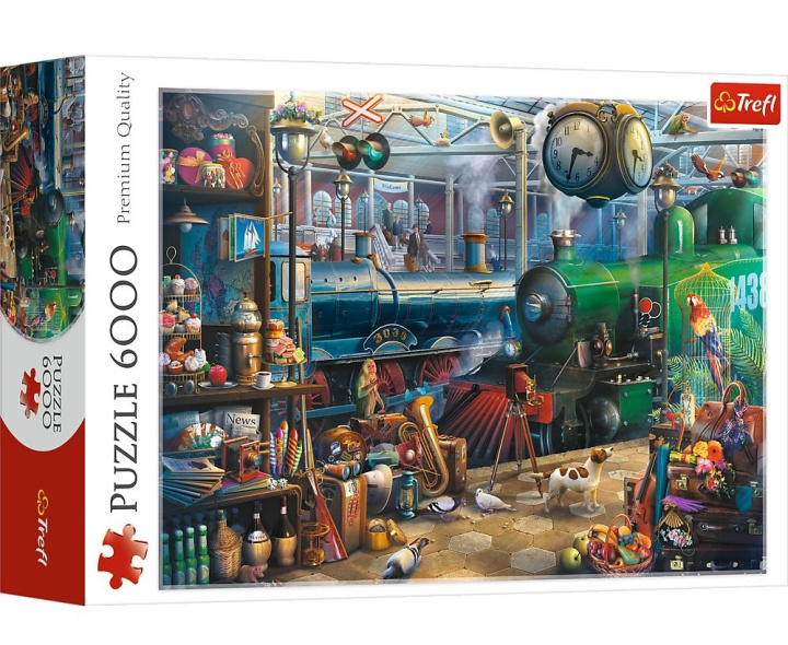 Buch Puzzle 6000 Stacja kolejowa 65004 