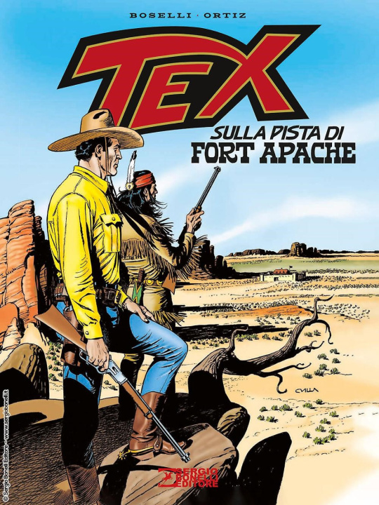 Książka Tex. Sulla pista di Fort Apache Mauro Boselli