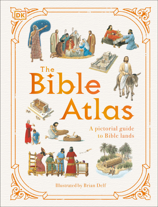 Kniha Bible Atlas Brian Delf