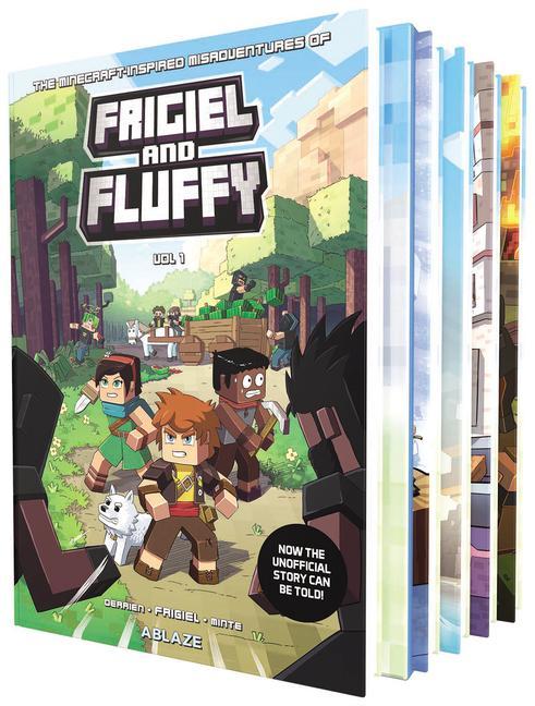 Libro Minecraft-Inspired Misadventures of Frigiel & Fluffy Vol 1-5 Box Set Frigiel