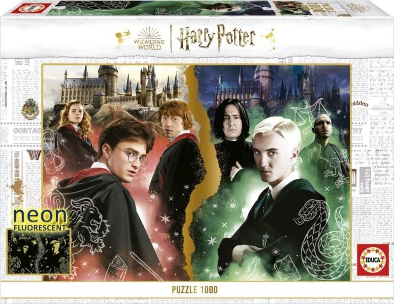 Hra/Hračka Puzzle svítící Harry Potter 1000 dílků 