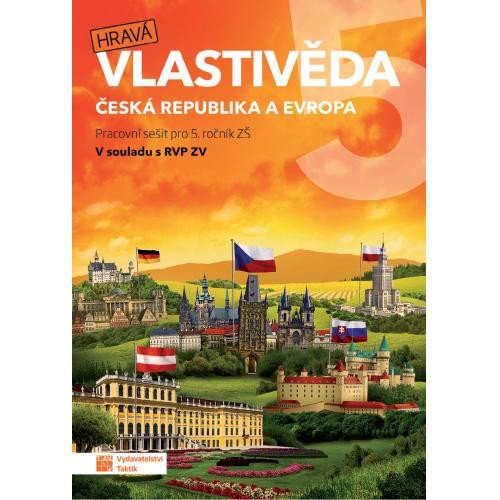 Kniha Hravá vlastivěda 5 - Česká republika a Evropa - pracovní sešit 