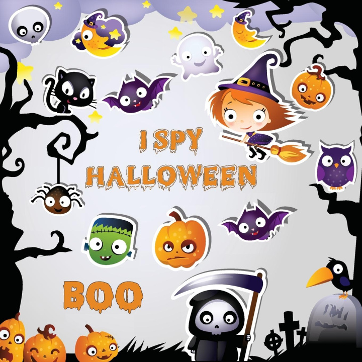 Книга I Spy Halloween BUCUR HOUSE
